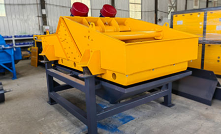 Dewatering drum screen