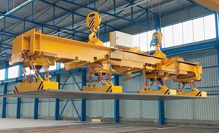 Elevador Electromagnético para Chatarra de Acero